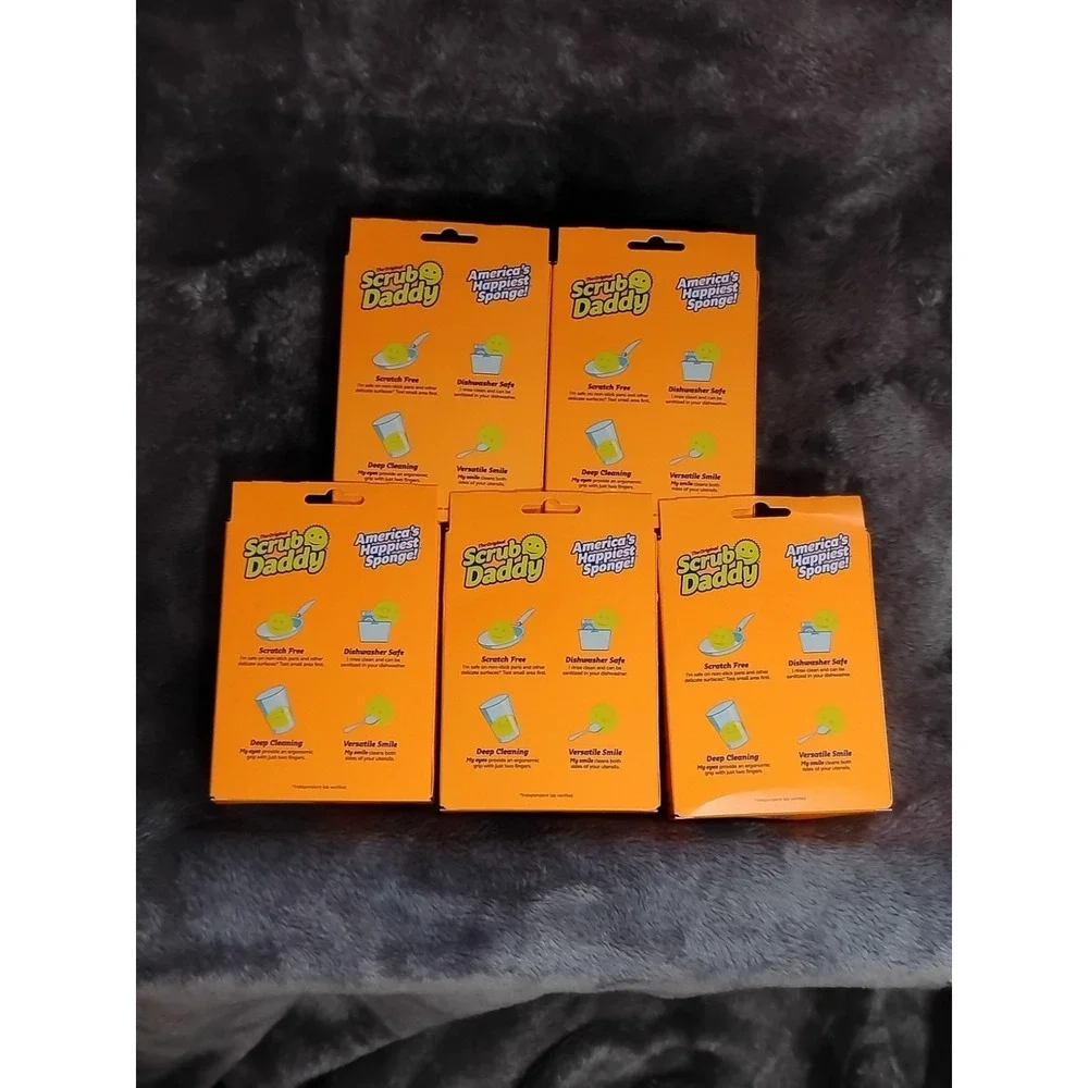 The Original Scrub Daddy Flex Texture Scrubber Color Yellow
